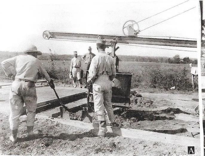 "Convict Road" - Louisa County 1914